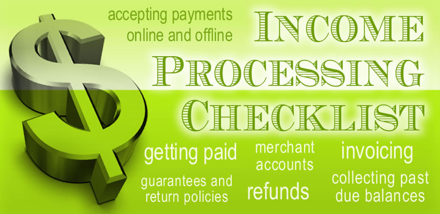 Income Processing Checklist